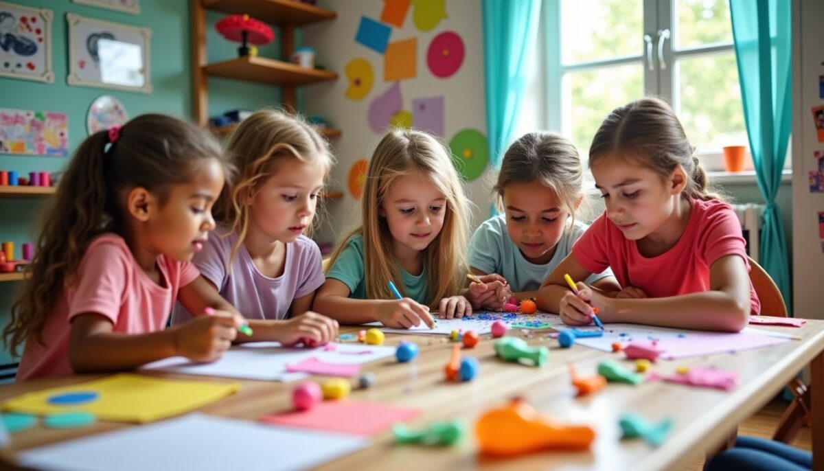 Ateliers créatifs à ne pas manquer pour filles de 8 à 12 ans : Idées d’activités manuelles inspirantes